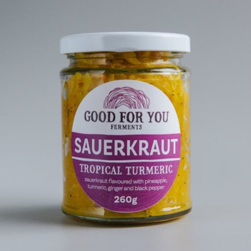 Turmeric Sauerkraut, Fermented Veggies, Best Sauerkraut To Buy UK